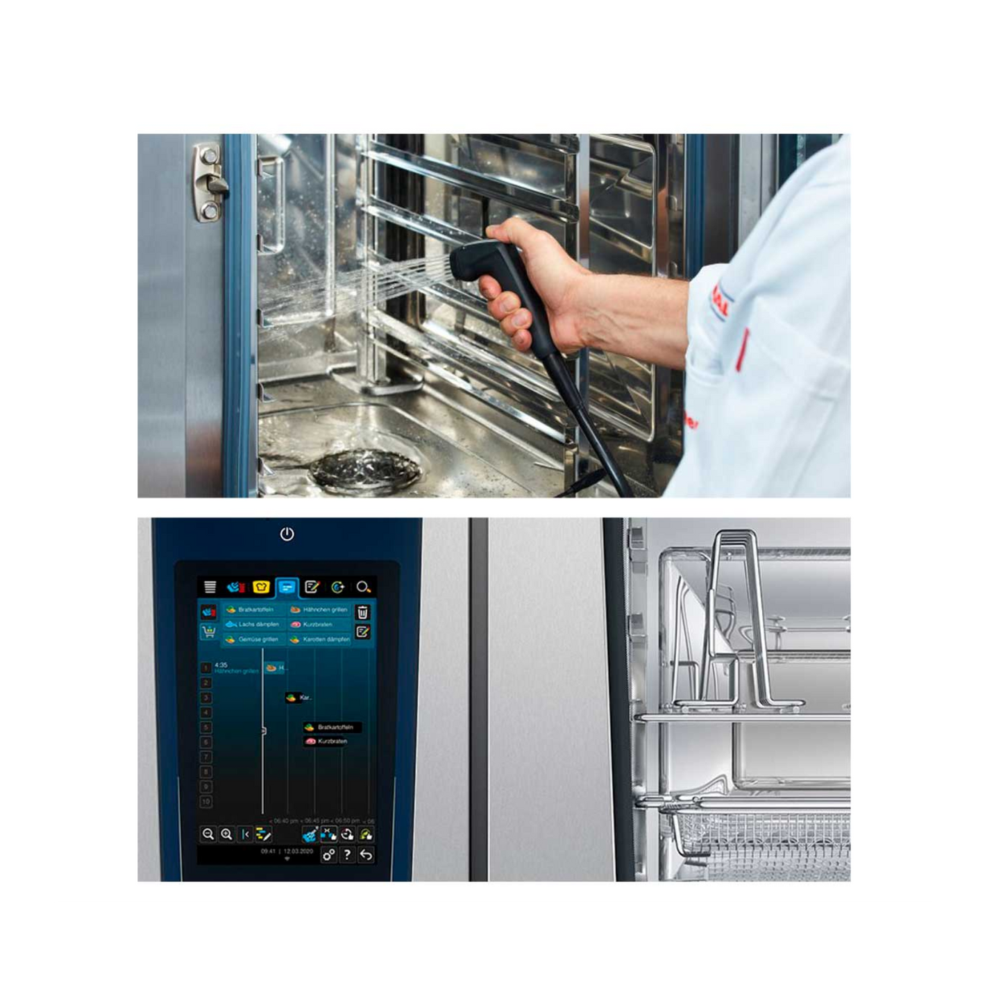 Horno RATIONAL iCombi Pro Modelo 202 Eléctrico 20 Bandejas GN 2/1