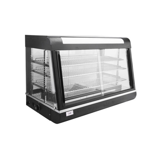 Vitrina Calentadora exhibición de alimentos de 90 cm