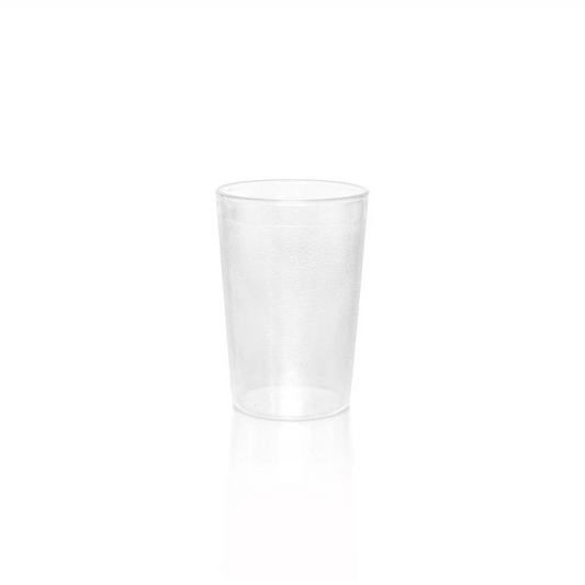 Vaso policarbonato arenado 8 onzas x 50 uds