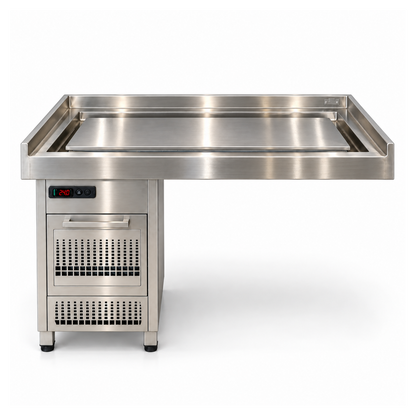 Barra Placa Fría para Buffet 1.50 mts