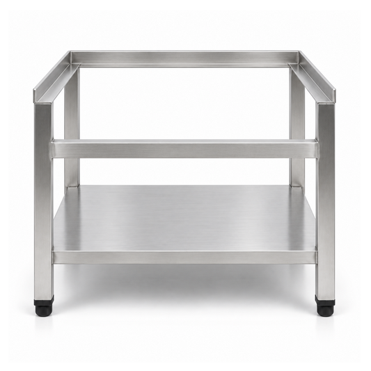 Base en Acero Inoxidable para Equipos de Cocción de 24″