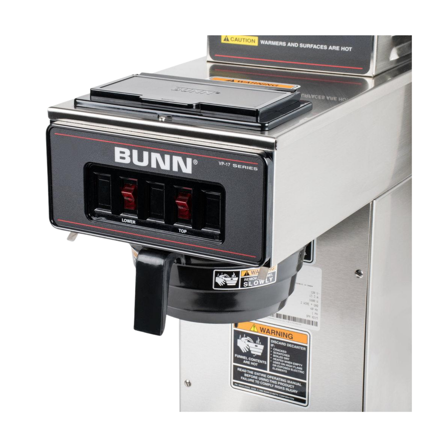 Máquina de goteo BUNN VP17-2 SST 2 Hornillas