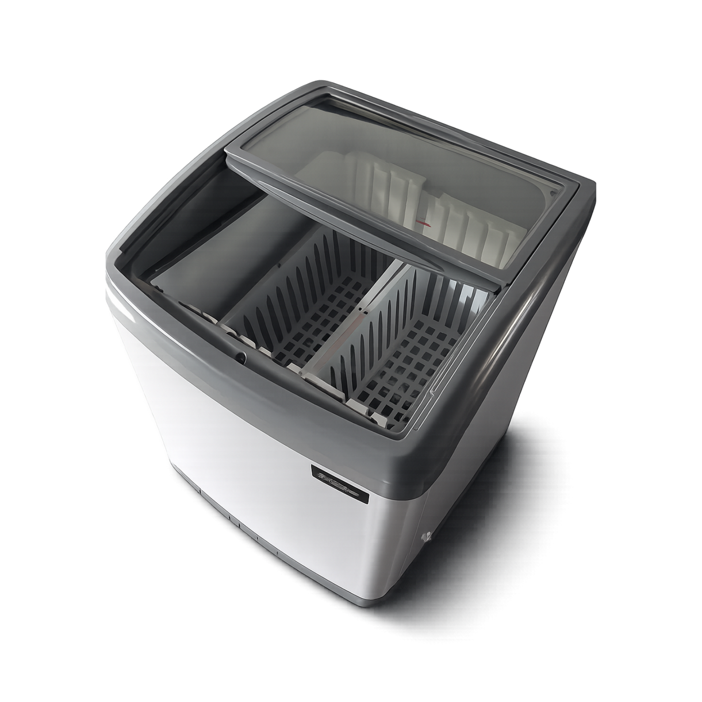 Congelador horizontal puerta vidrio 160 litros