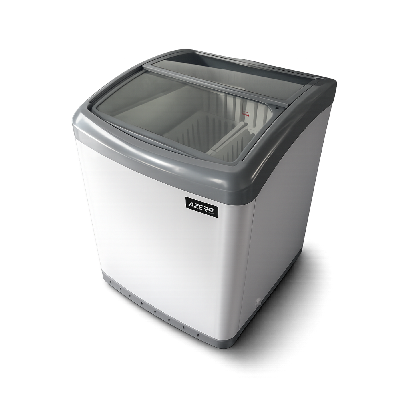 Congelador horizontal puerta vidrio 160 litros