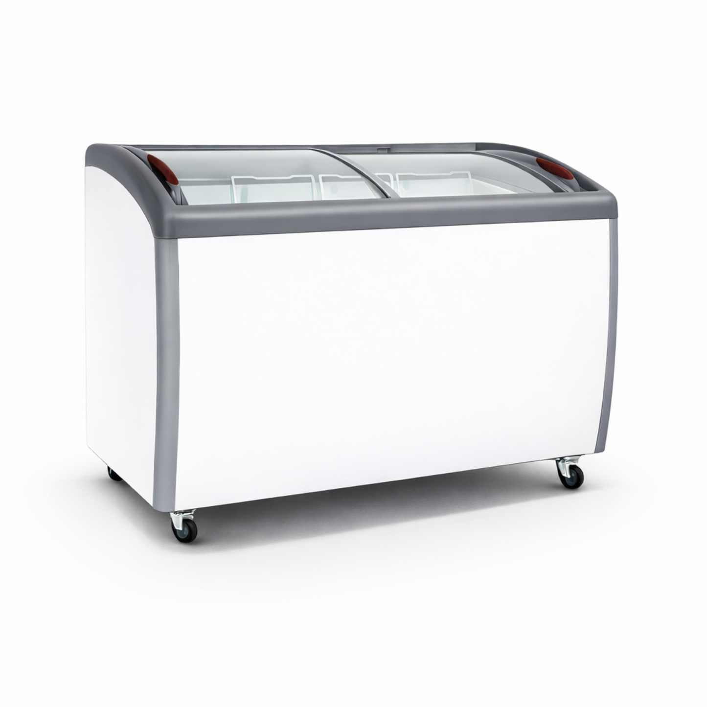Congelador horizontal puerta vidrio 360 litros