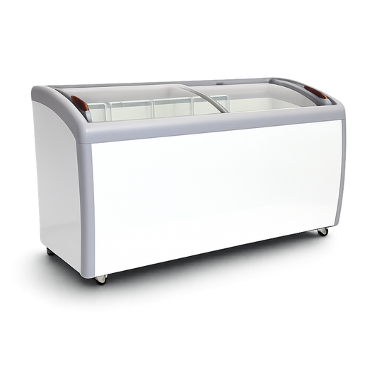 Congelador horizontal puerta vidrio 510 litros
