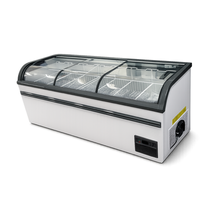 Congelador horizontal puerta vidrio 700 litros