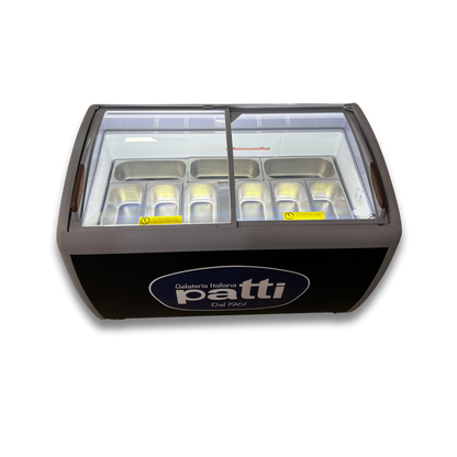 Congelador para helados puerta vidrio 360 litros