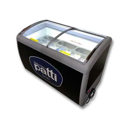 Congelador para helados puerta vidrio 360 litros