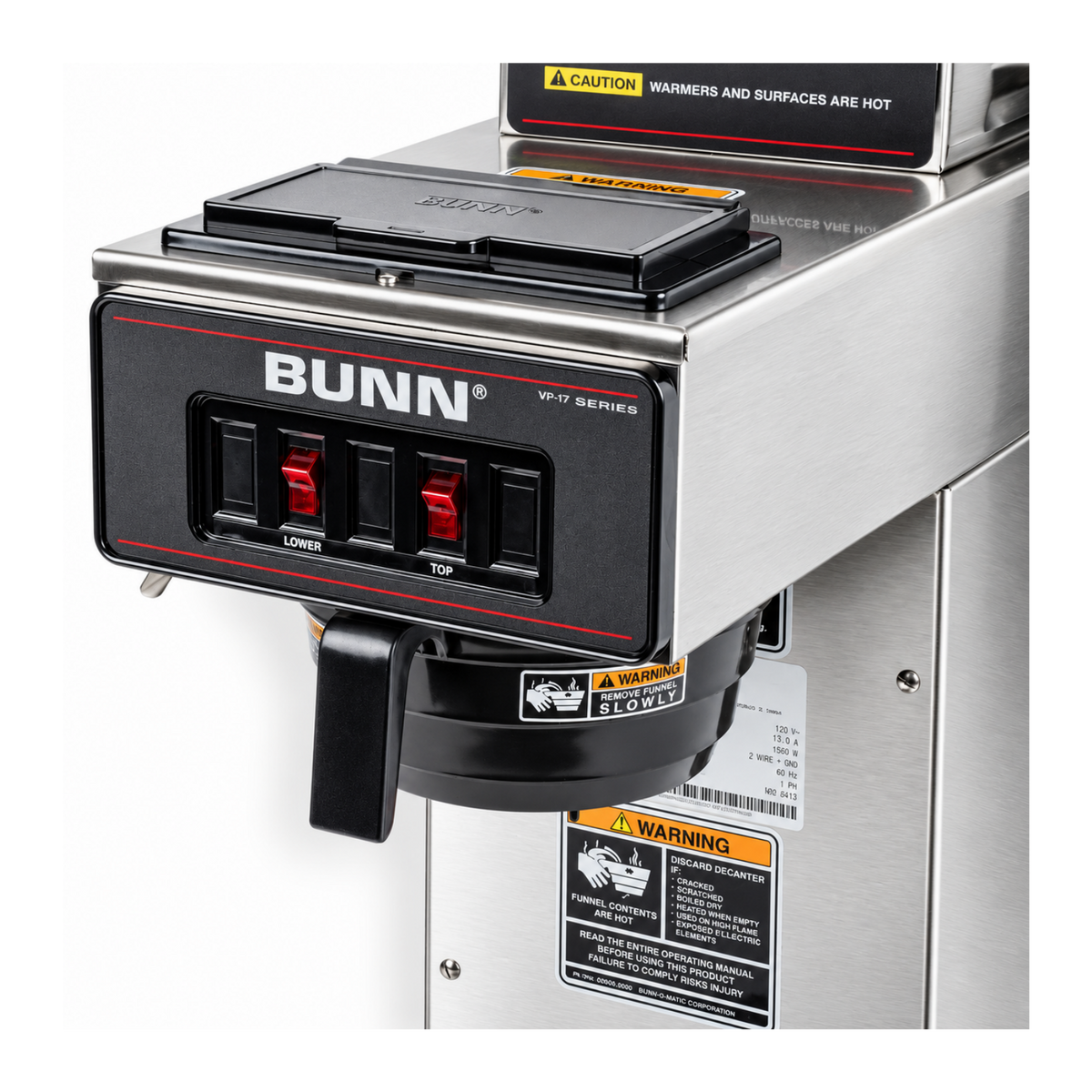 Máquina de goteo BUNN VP17-2 SST 2 Hornillas