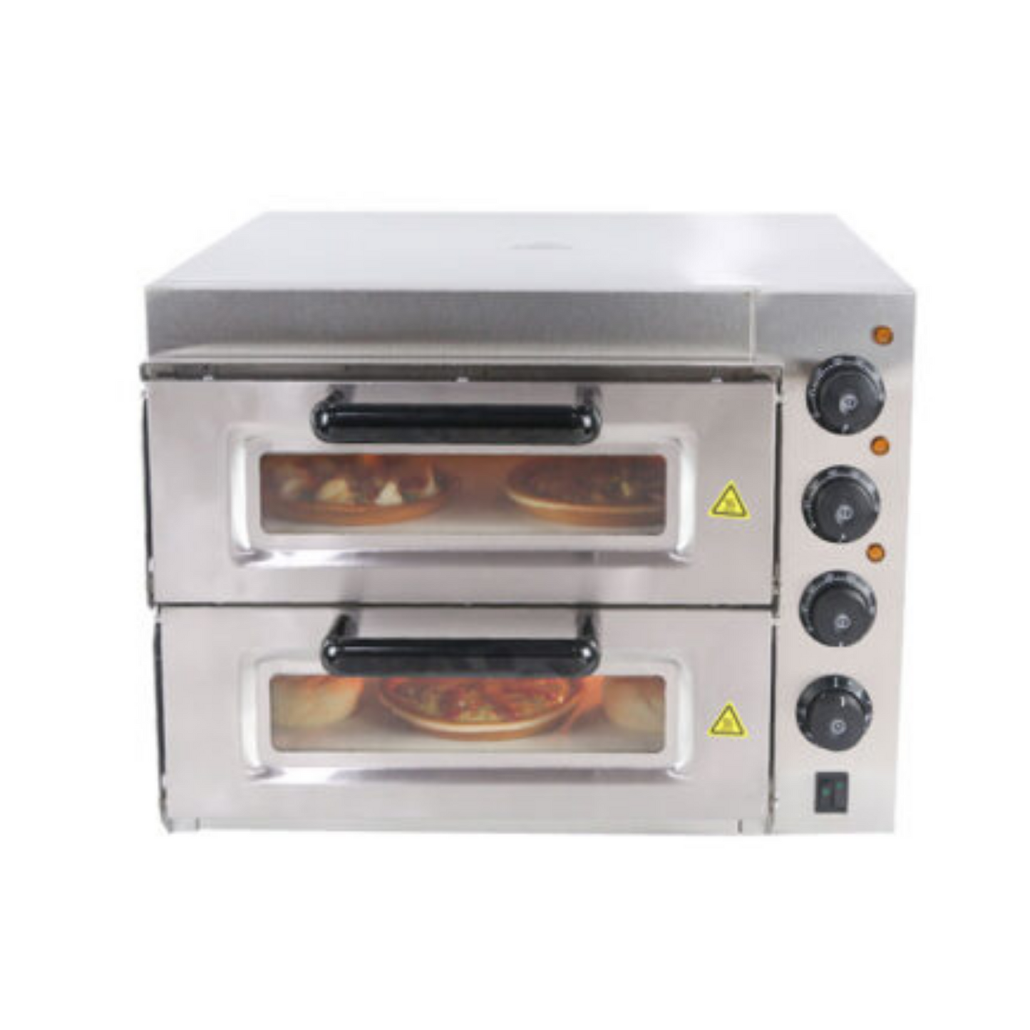 Horno para pizza con Piedra Refractaria Profesional con Función de Grill-Gratinados