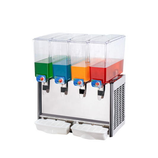 Dispensador de Jugos 4 tanques de 10 Litros