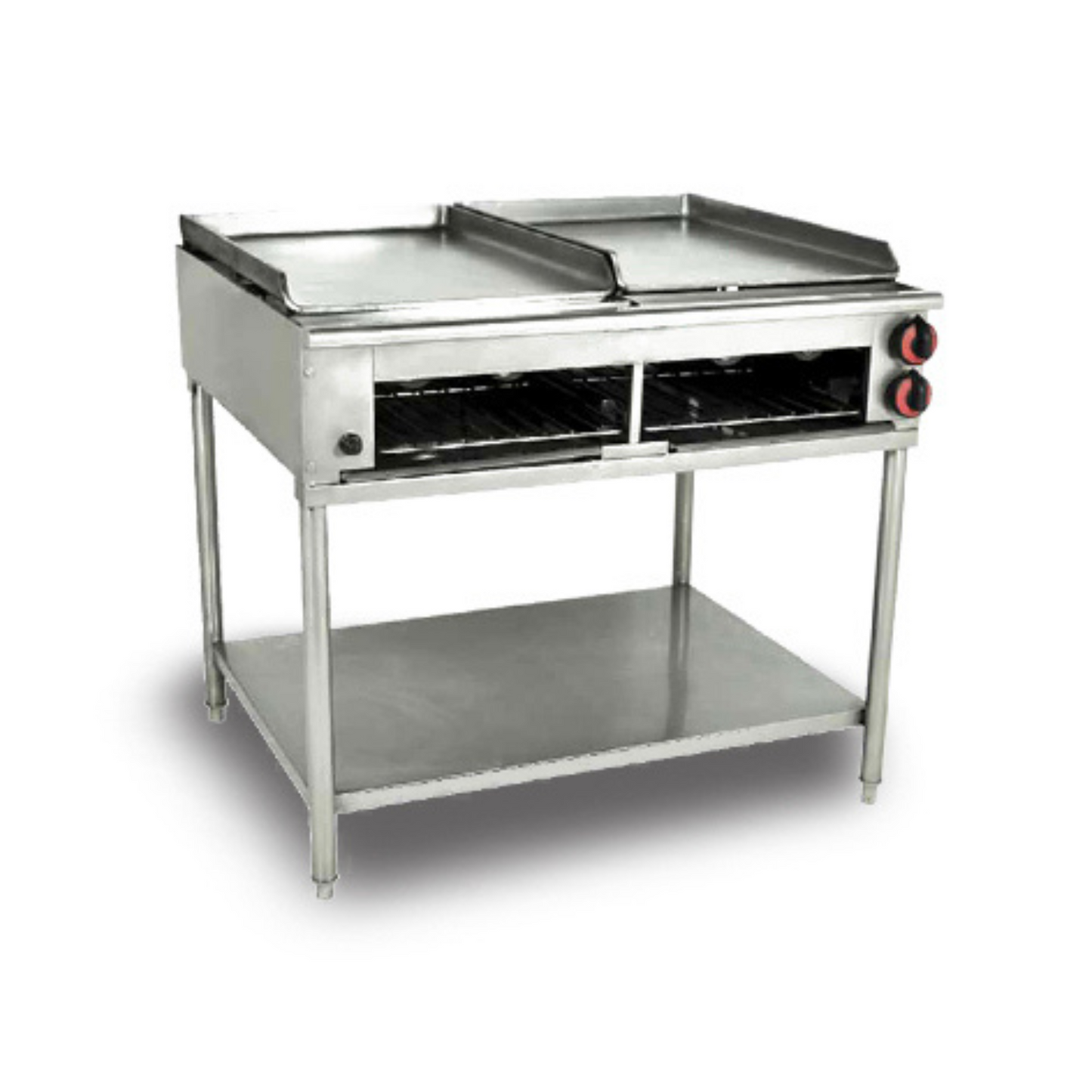 Plancha Asador doble Industrial