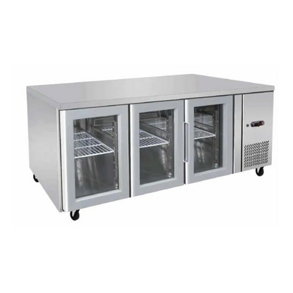 Mesa refrigerada para bar 180 cm.