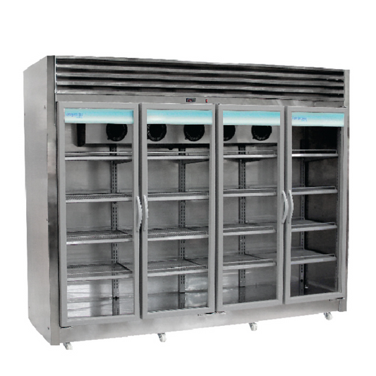 Nevera vertical refrigeración 2200 litros acero inoxidable