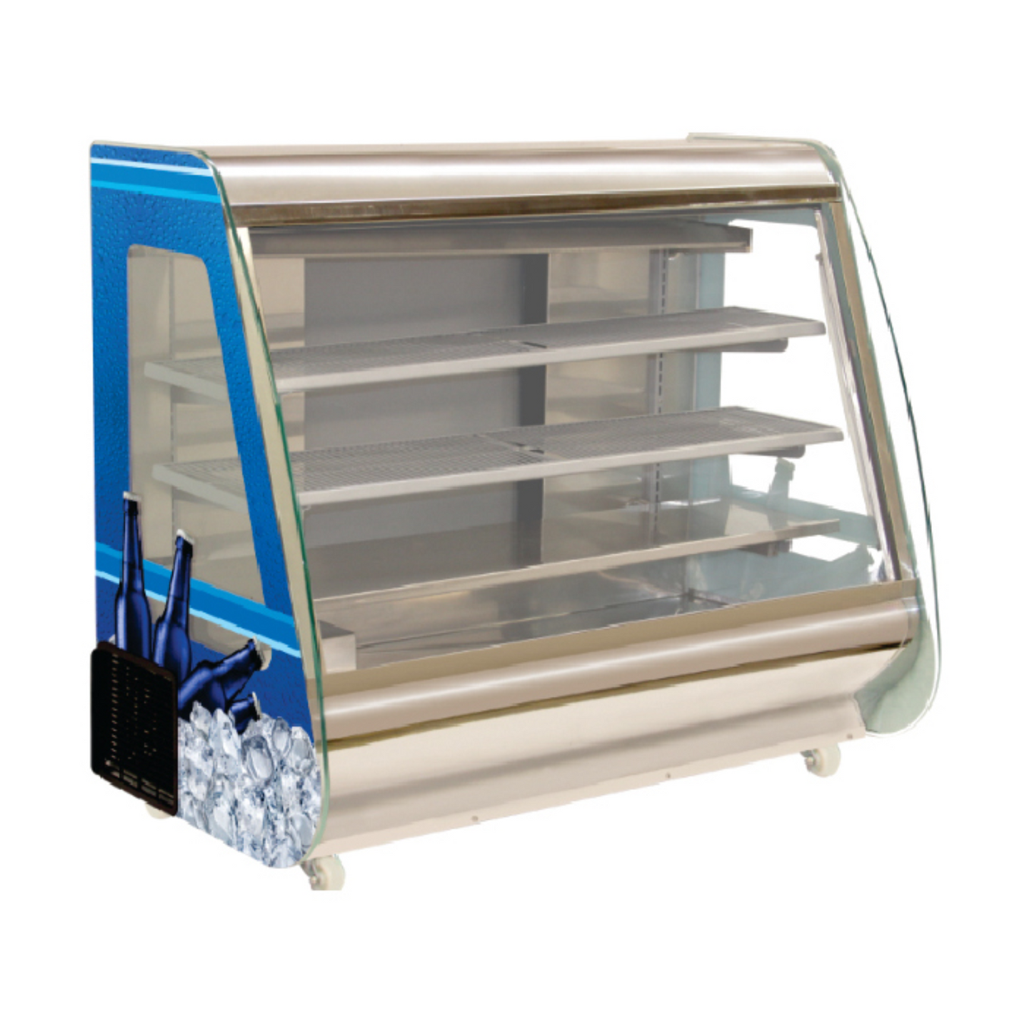 Vitrina refrigerada horizontal 1.34 mts.