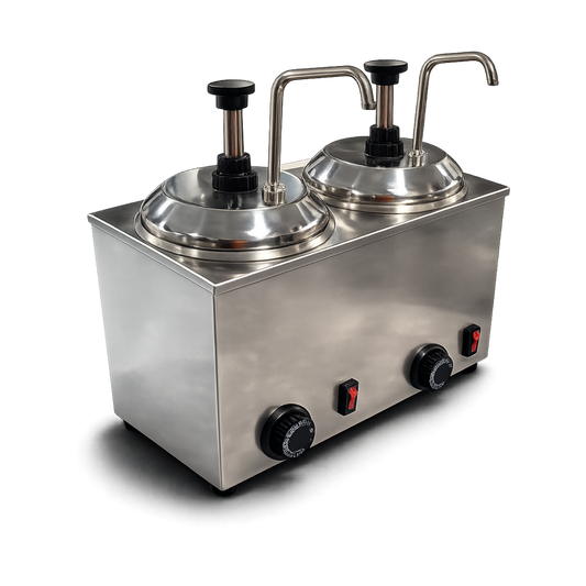 Dispensador Calentador Eléctrico de 2 Boquillas