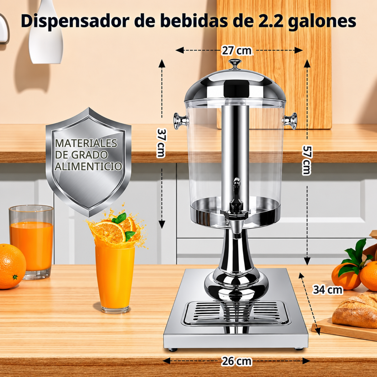 Dispensador de Bebidas 8.3 litros