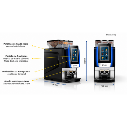 Dispensador de Café y Bebidas Super Automatica KOMETA TOUCH ES3R