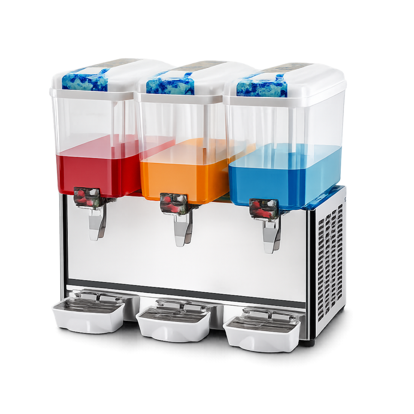 Dispensador de Jugos 3 tanques de 18 Litros