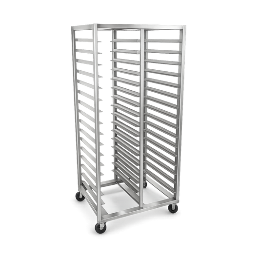 Escabiladero doble 30 bandejas 65x45 cm