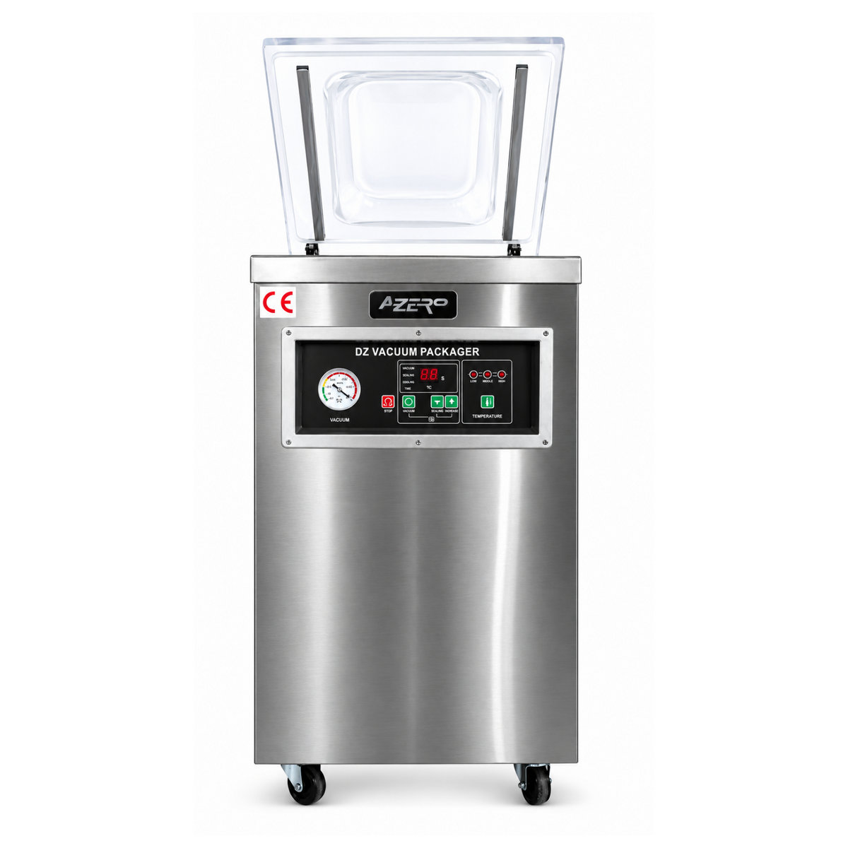 Empacadora al Vacío Industrial de Piso Doble Barra de 40 cm AZ-DZ400