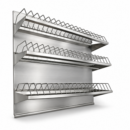 Escurridor de platos de pared de 3 Niveles