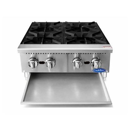 Estufa de sobreponer de 4 puestos