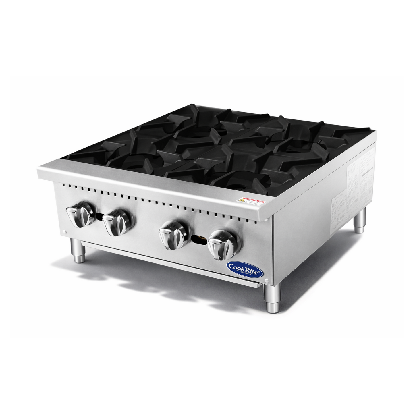 Estufa de sobreponer de 4 puestos