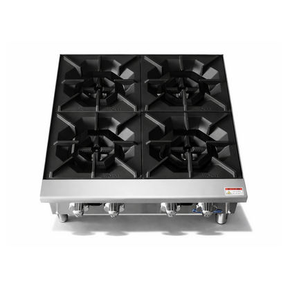 Estufa de sobreponer de 4 puestos