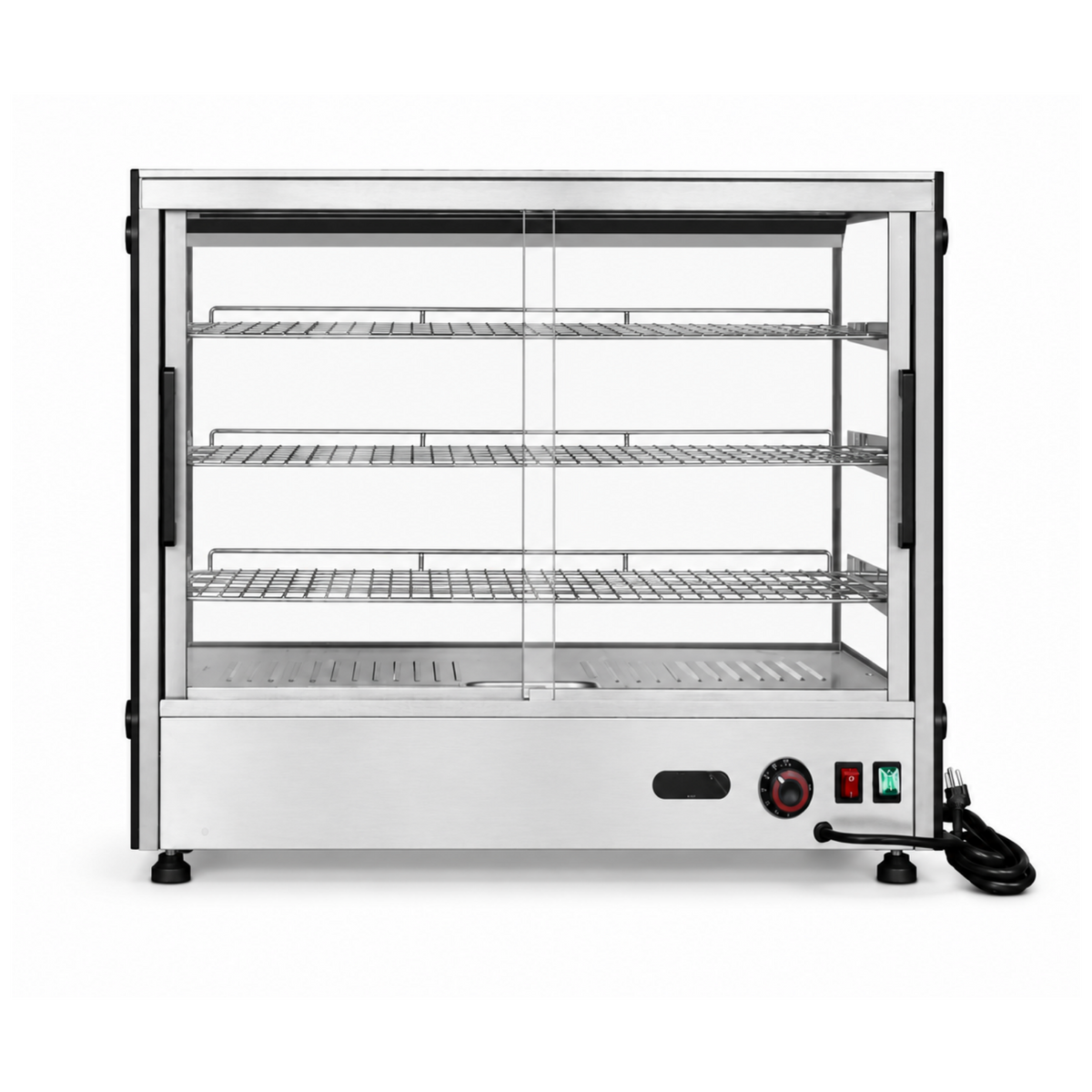 Vitrina Calentadora de Alimentos Sobremostrador 71 cm – Vidrio Plano ATOSA