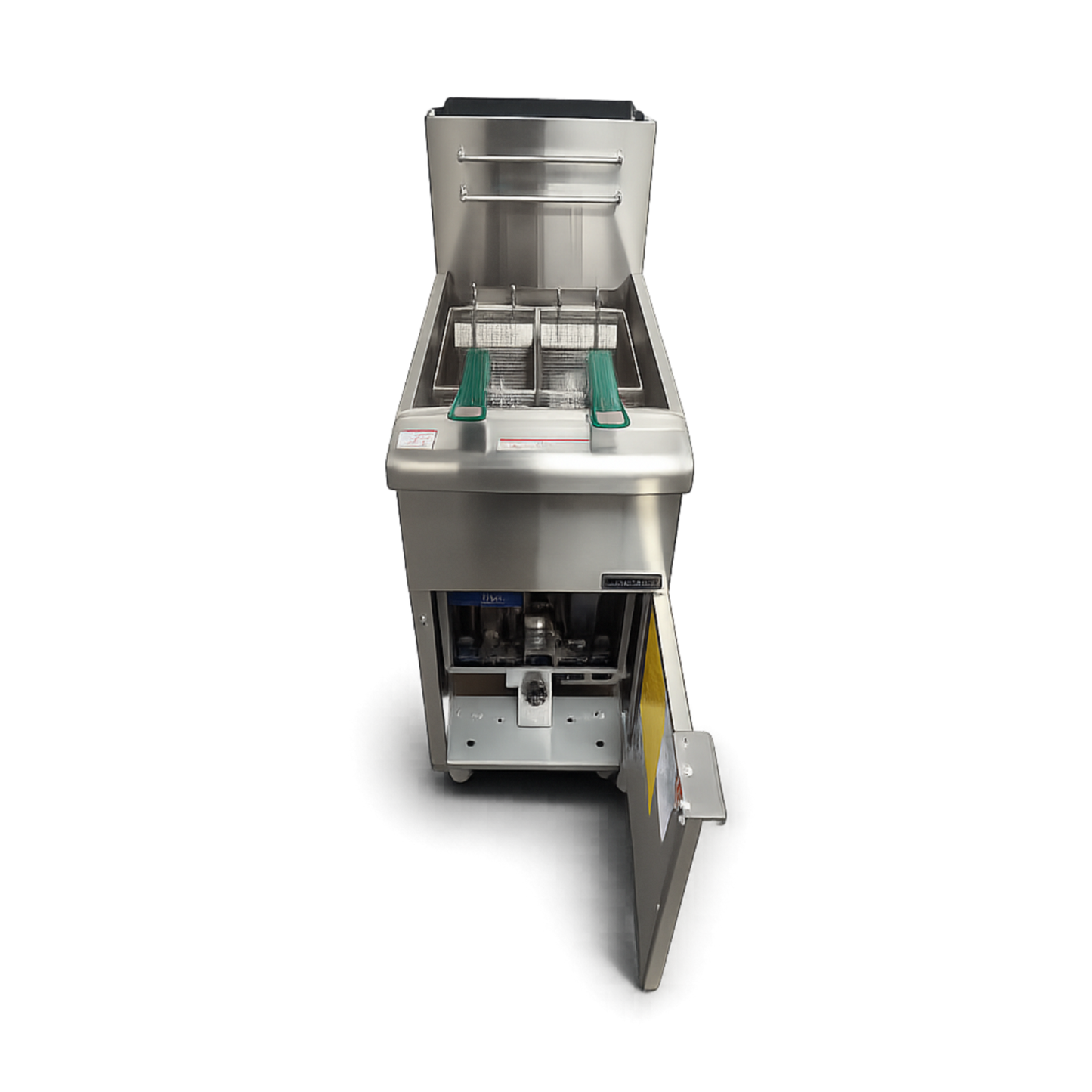 Freidora a Gas con Tapa 28 Litros 4 Quemadores 120.000 BTU/h