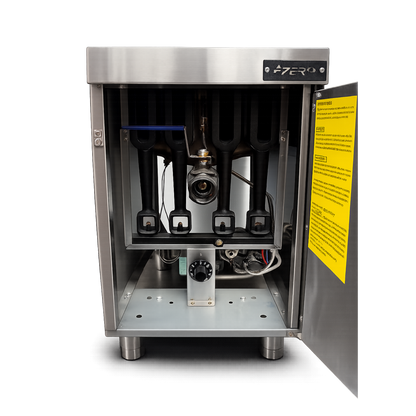 Freidora a Gas con Tapa 28 Litros 4 Quemadores 120.000 BTU/h