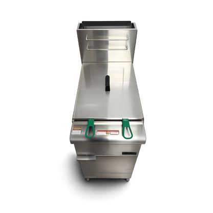 Freidora a Gas con Tapa 28 Litros 4 Quemadores 120.000 BTU/h