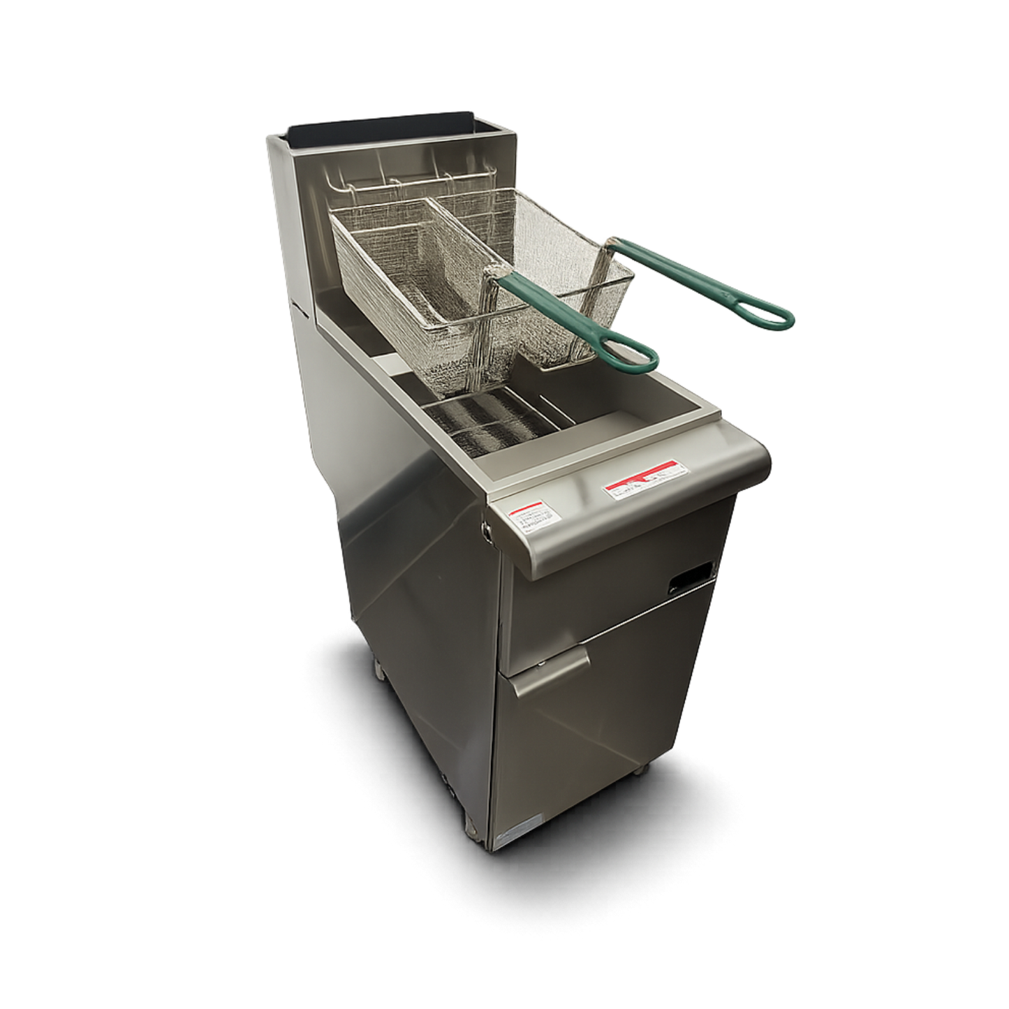Freidora a Gas con Tapa 28 Litros 4 Quemadores 120.000 BTU/h