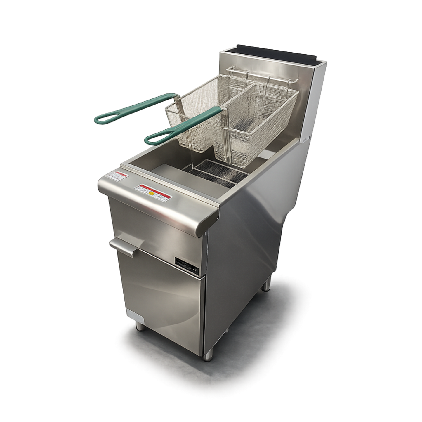 Freidora a Gas con Tapa 28 Litros 4 Quemadores 120.000 BTU/h