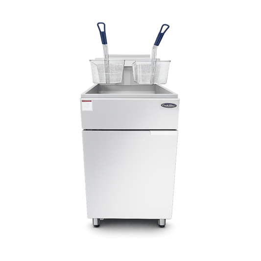Freidora a gas 37 litros 5 quemadores 75 lbs