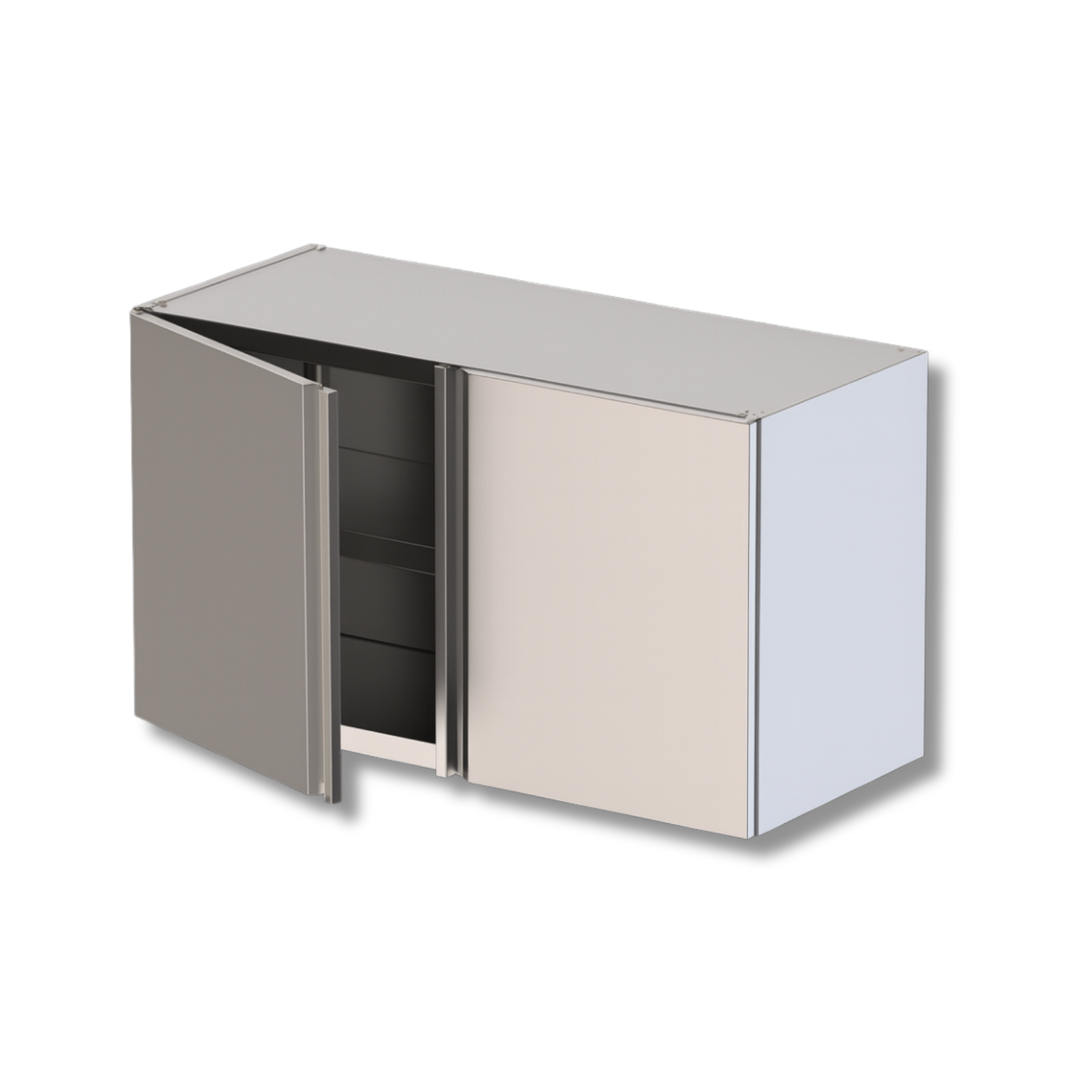 Gabinete de Pared Cerrado de 100 cm - Gama 400 Puertas batientes