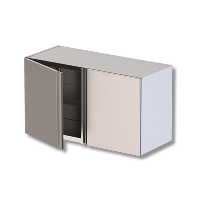 Gabinete de Pared Cerrado de 100 cm - Gama 400 Puertas batientes