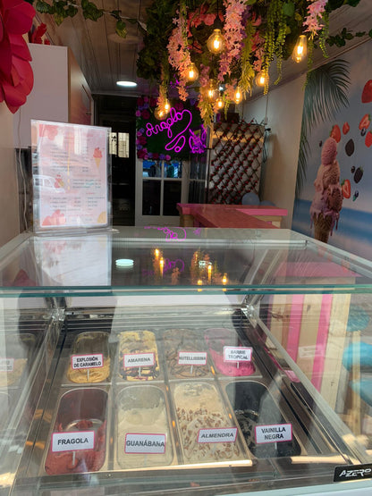 Vitrina para Helados o Gelato 8 sabores AZ-VH3-1050
