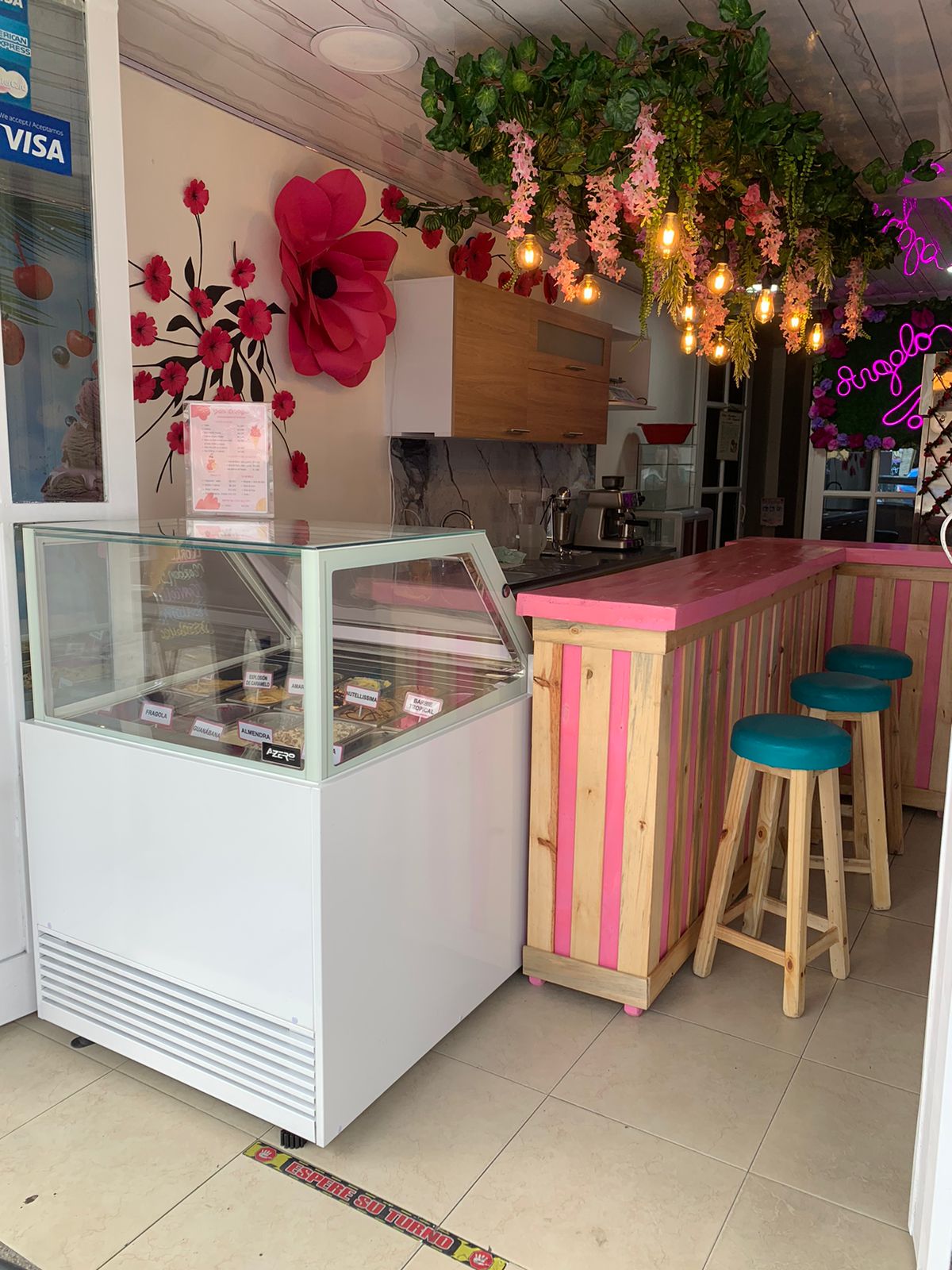 Vitrina para Helados o Gelato 8 sabores AZ-VH3-1050