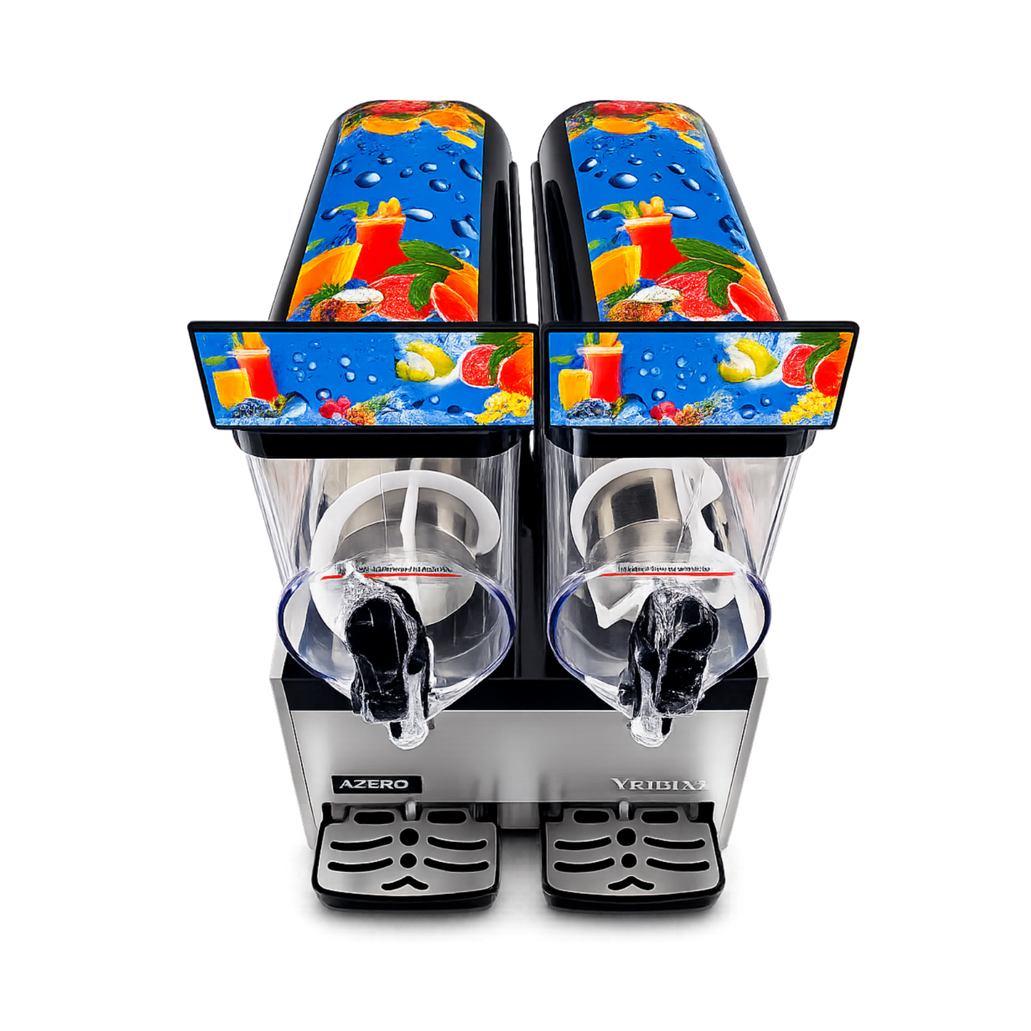 Granizadora 2 tanques AZ-XRJ15Lx2