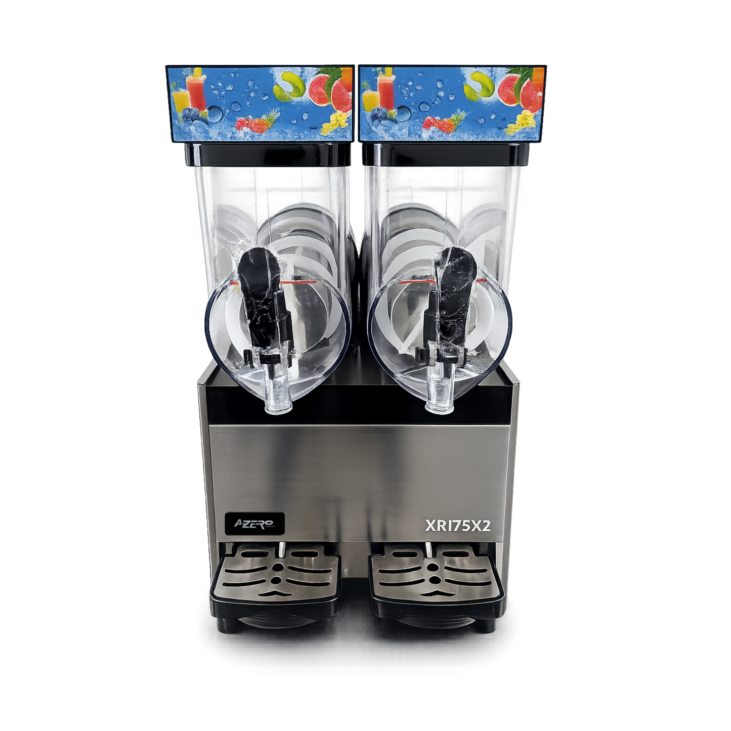 Granizadora 2 tanques AZ-XRJ15Lx2