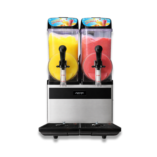 Granizadora de 2 Tanques x 12 litros AZERO