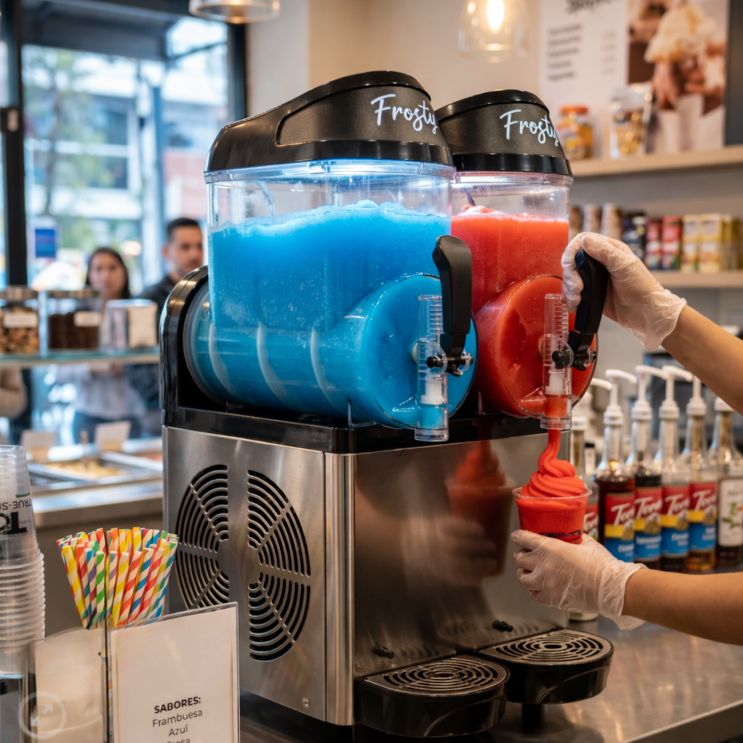 Granizadora de 2 Tanques x 12 litros