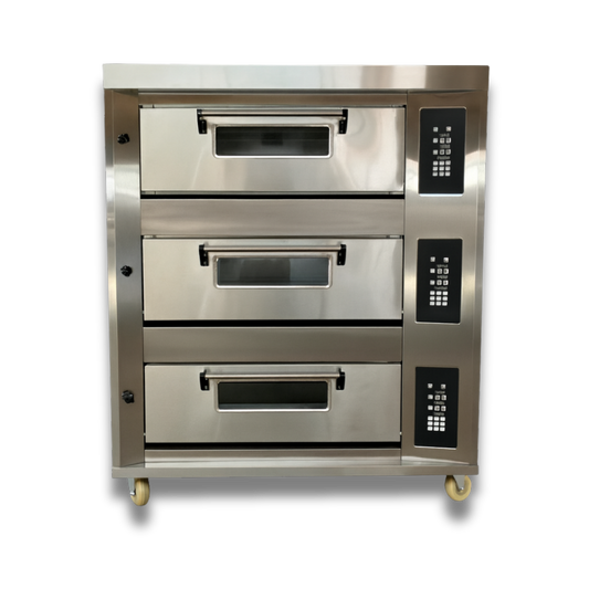 Horno Digital 3 Gavetas 6 latas a gas