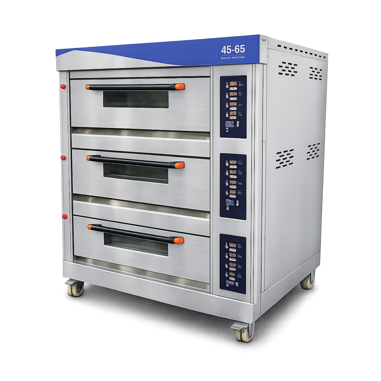 Horno para Pizza Premium 3 Gavetas 6 bandejas Digital a Gas 110V