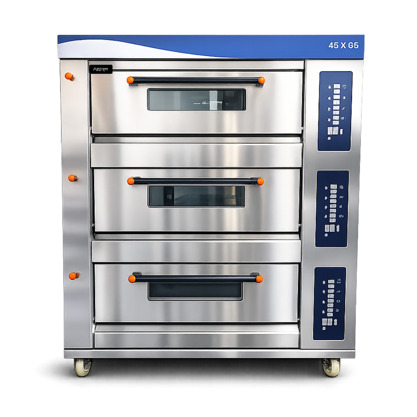 Horno para Pizza Premium 3 Gavetas 6 bandejas Digital a Gas 110V