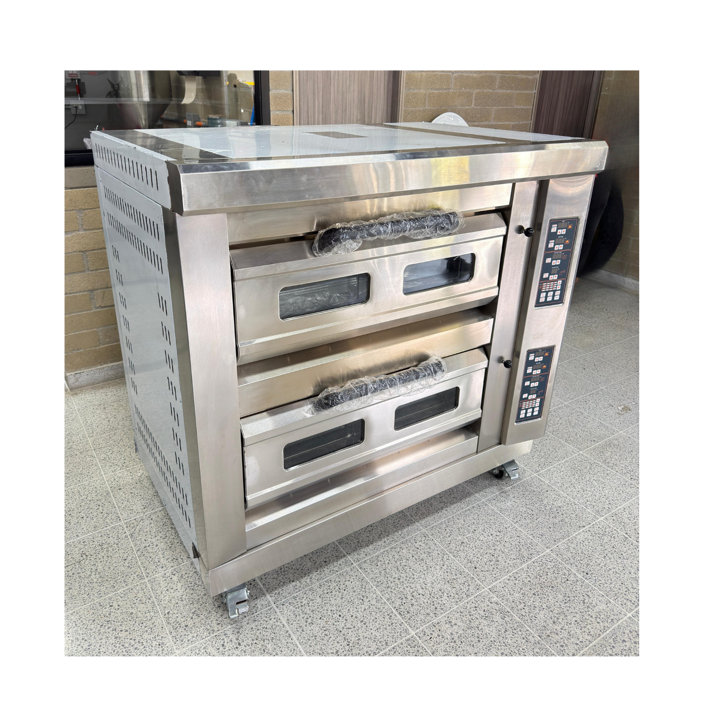 Horno Digital 2 Gavetas 4 latas a gas