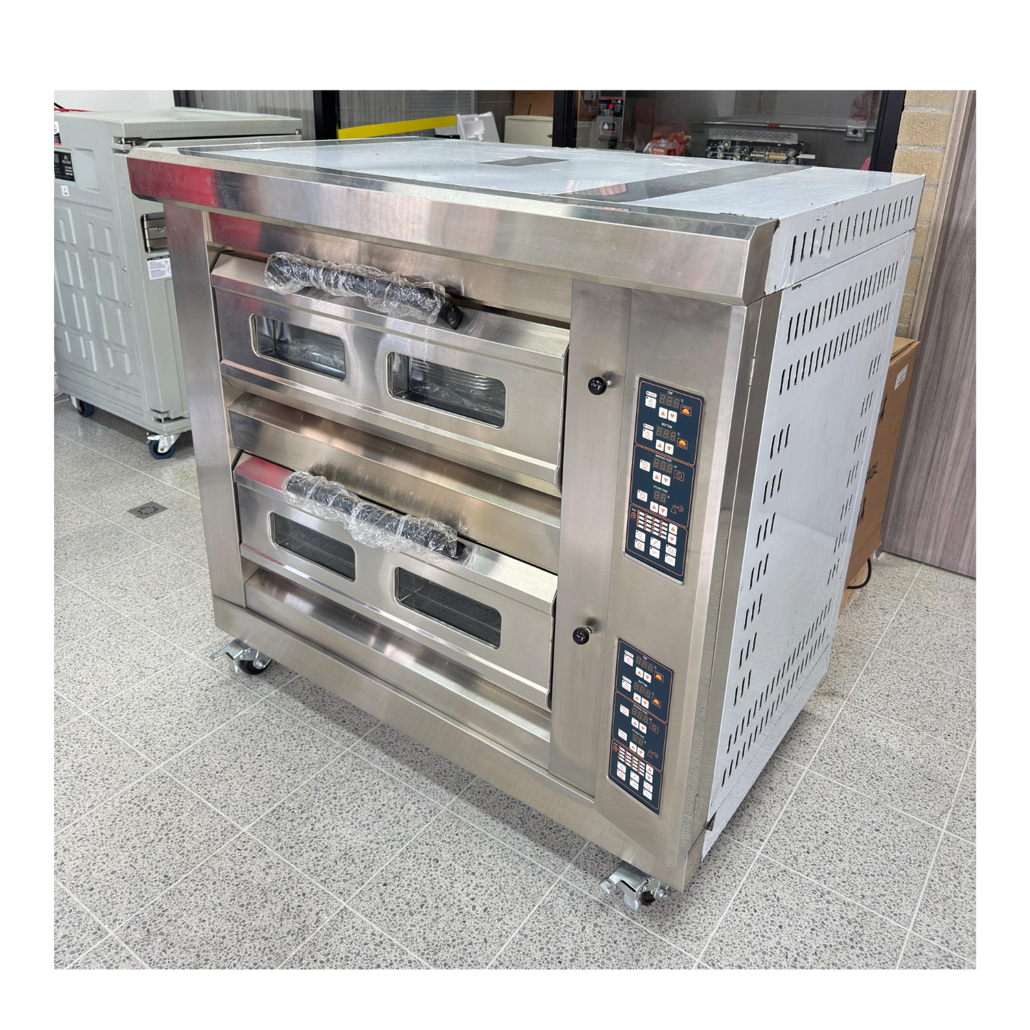 Horno Digital 2 Gavetas 4 latas a gas